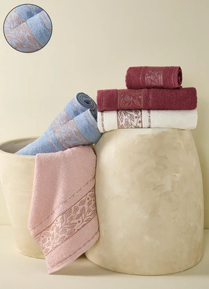 Lar e Lazer - Jogo de Toalhas Liss Capri 2 Peças - LAR E LAZER