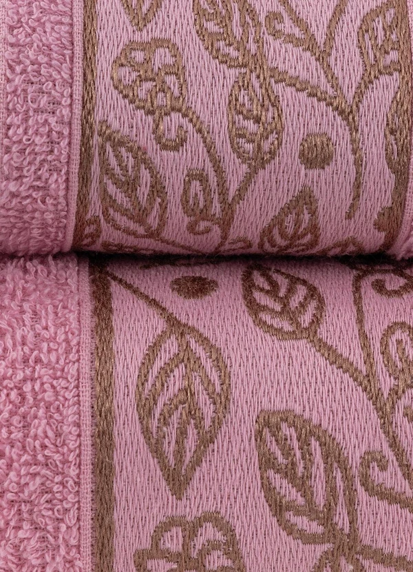 Lar e Lazer - Jogo de Toalhas Liss Rose2 Peças 6