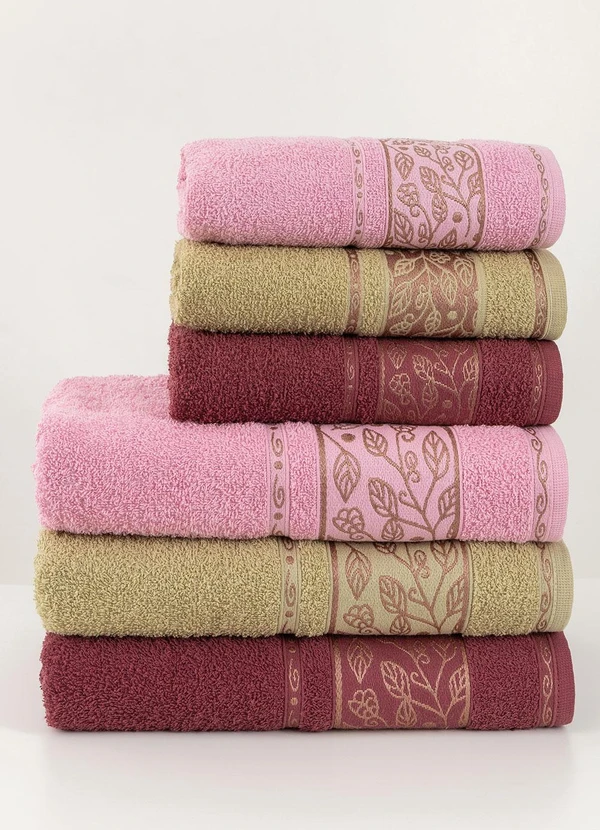 Lar e Lazer - Jogo de Toalhas Liss Off White 2 Peças 3