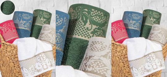 Jogo de Toalhas Verde 2 Pe�as