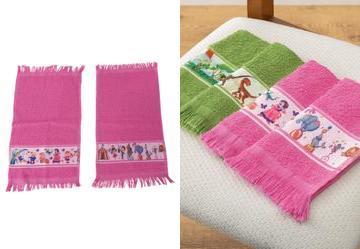 Toalha Social Infantil Rosa Sortida 1 Pea