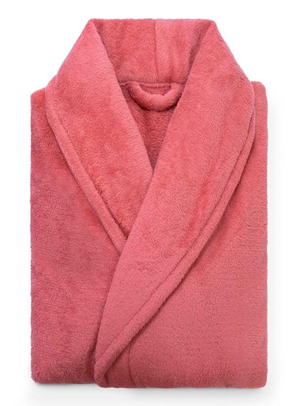 Rovitex - Roupão Microfibra Feminino Camesa Laranja