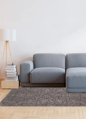 Rovi Home - Tapete Felpudo 100 cm X 140 cm Marrom - ROVI HOME
