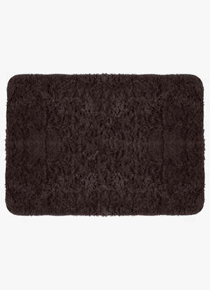 Rovi Home - Tapete Felpudo 100 cm X 140 cm Marrom - ROVI HOME