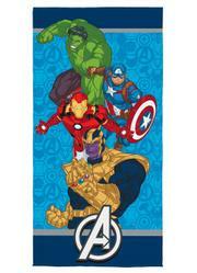 Toalha de Banho Aveludada Avengers 70x140 cm