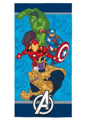 Toalha de Banho Aveludada (Avengers) 70x140 cm