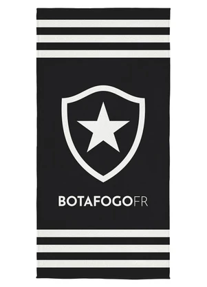 Lepper - Toalha de Banho Aveludada Botafogo 1 Peça - LEPPER