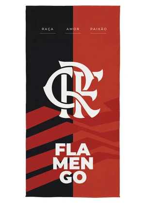 Lepper - Toalha de Banho Aveludada Flamengo 1 Peça - LEPPER