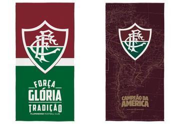 Toalha de Banho Aveludada Fluminense 1 Pe�a