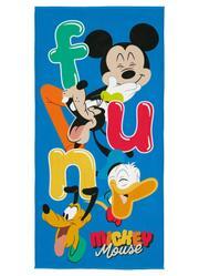 Toalha de Banho Aveludada Mickey 1 Pe�a