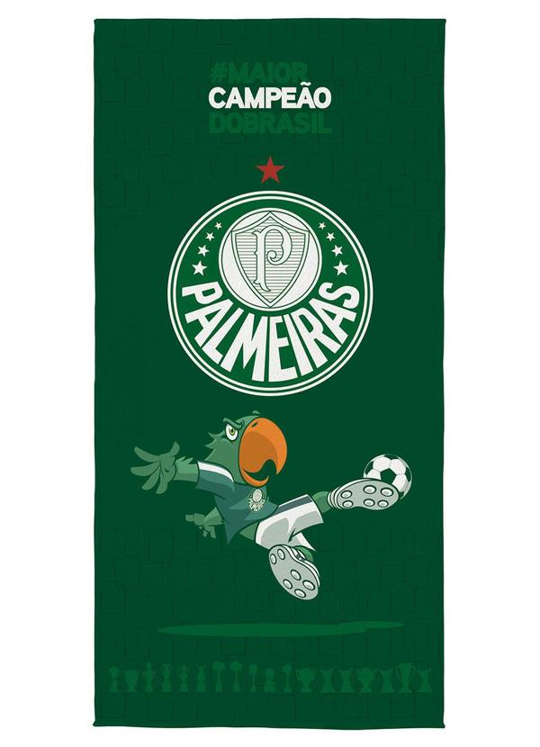Toalha de Banho Aveludada (Palmeiras) 1 Pea