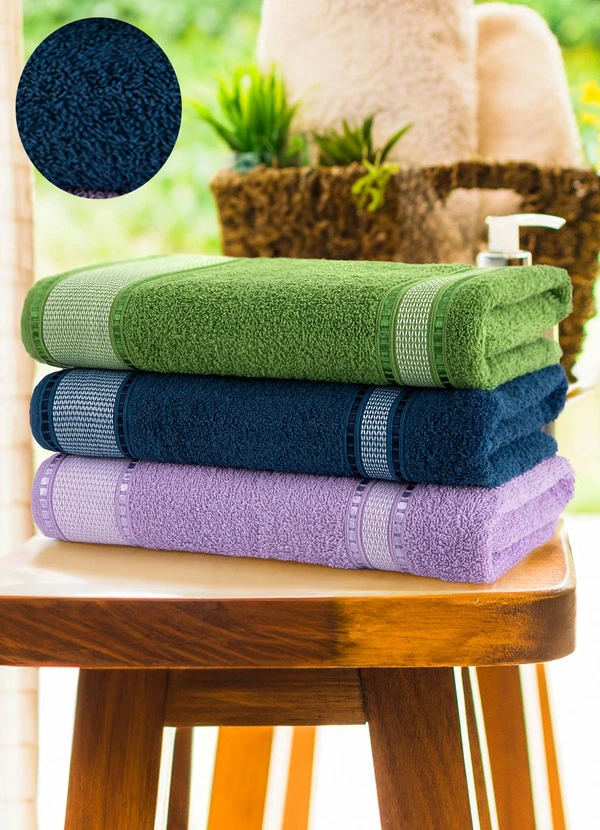 Lar e Lazer - Toalha de Banho Azul 1 Peça