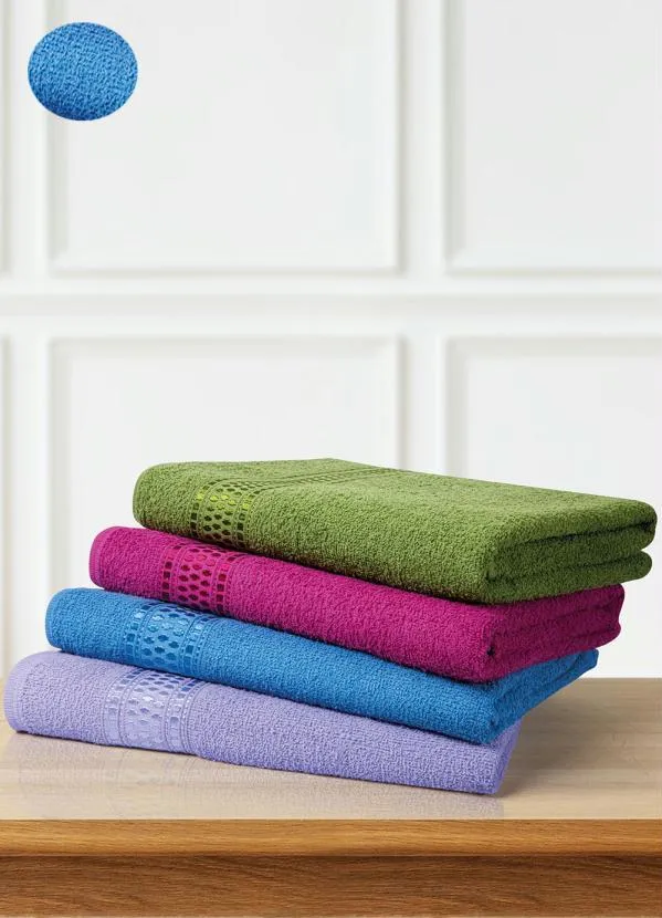 Lar e Lazer - Toalha de Banho Azul 1 Peça 2