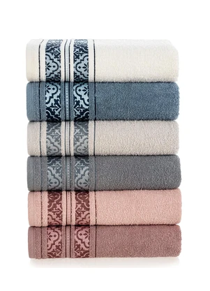 Karsten - Toalha de Banho Braga Cinza Escuro - KARSTEN