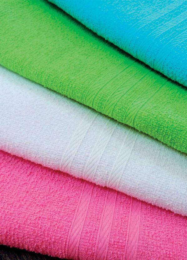 Lar e Lazer - Toalha de Banho Branca 1 Peça 2