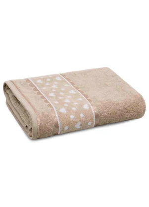Rovi Home - Toalha de Banho Charme Bege - ROVI HOME