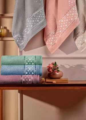 Rovi Home - Toalha de Banho Charme Rosa - ROVI HOME