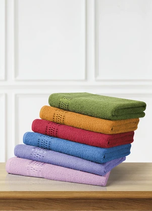 Lar e Lazer - Toalha de Banho Classica Mostarda1 Peça - LAR E LAZER