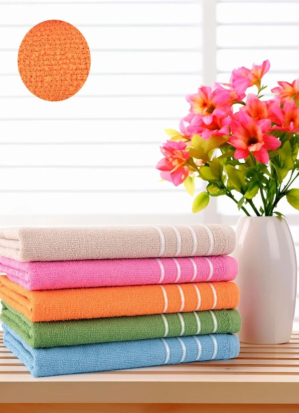 Lar e Lazer - Toalha de Banho Laranja 1 Peça