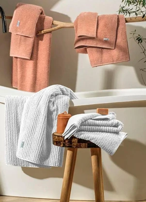 Rovi Home - Toalha de Banho Line Rosa - ROVI HOME