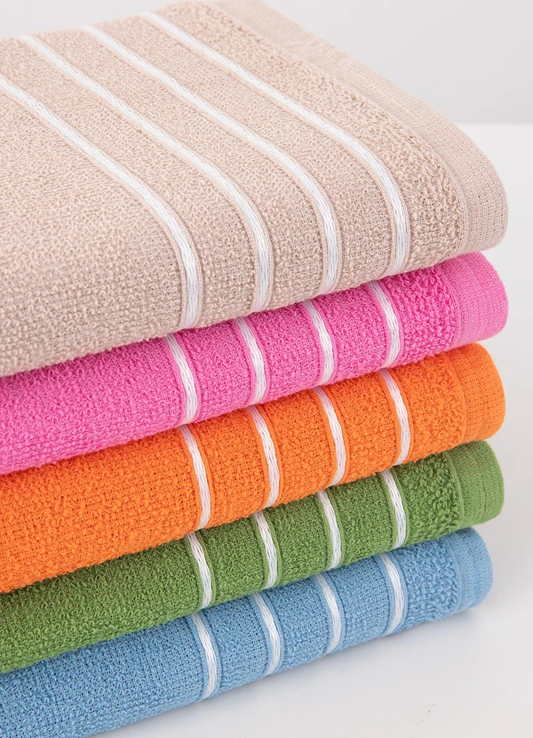 Lar e Lazer - Toalha de Banho Rosê 1 Peça 3