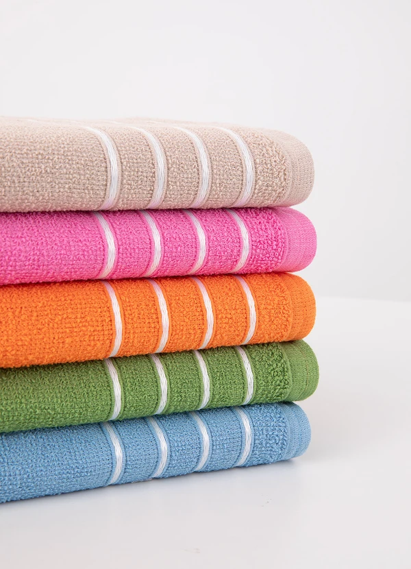 Lar e Lazer - Toalha de Banho Rosê 1 Peça 4