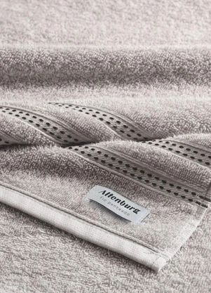 Rovi Home - Toalha de Banho Sense Fio Penteado Cinza - ROVI HOME