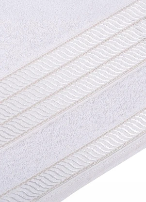 Rovi Home - Toalha de Banho Siena a Branco - ROVI HOME