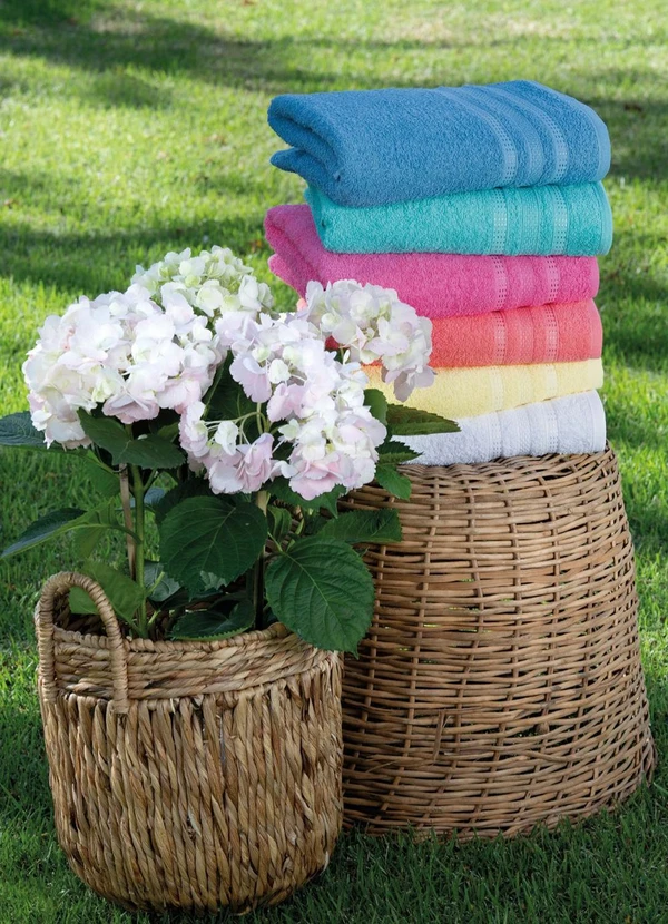 Rovi Home - Toalha de Banho Sky de Algodão a Verde