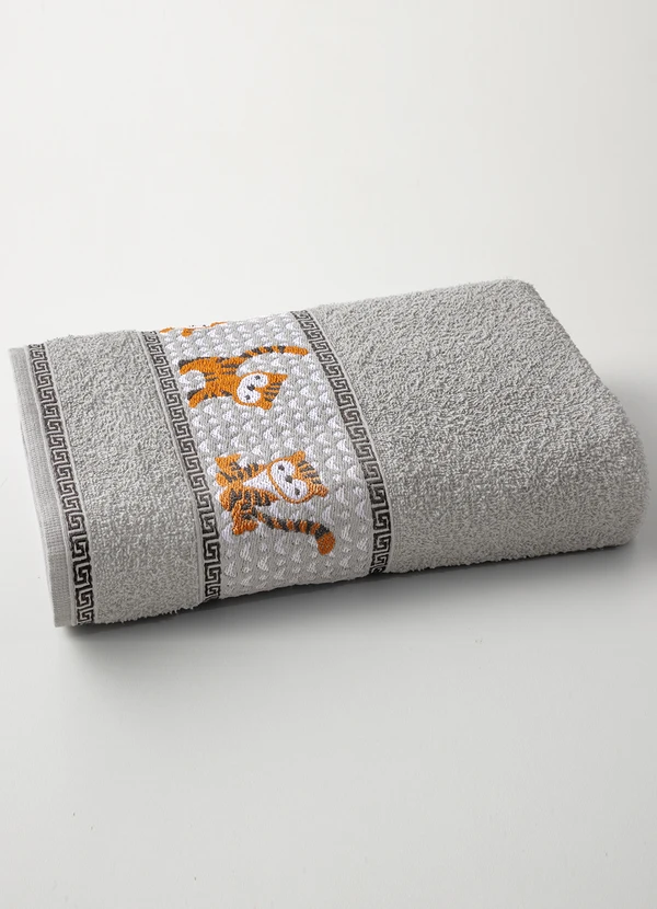 Lar e Lazer - Toalha de Banho Tigre 1 Peça 2