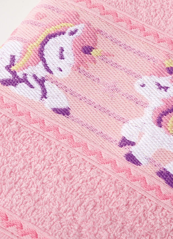 Lar e Lazer - Toalha de Banho Unicórnio 1 Peça 3