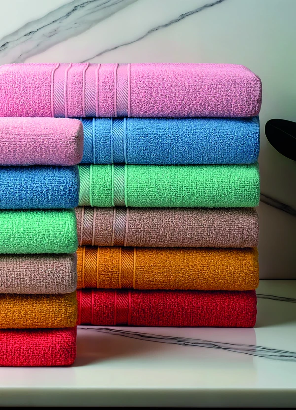 Lar e Lazer - Toalha de Banho Veneza Rose 3