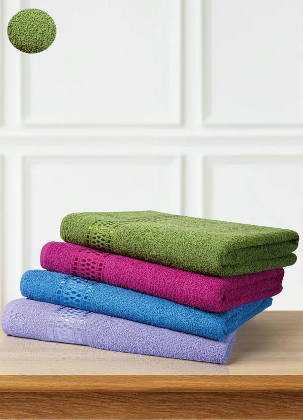 Lar e Lazer - Toalha de Banho Verde 1 Peça 2