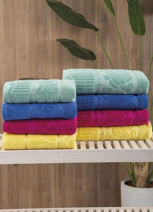 Lar e Lazer - Toalha de Banho Verde 1 Peça 2