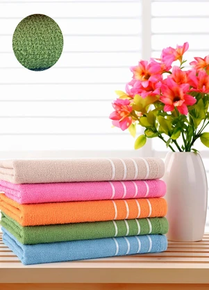 Lar e Lazer - Toalha de Banho Verde Musgo 1 Peça - LAR E LAZER