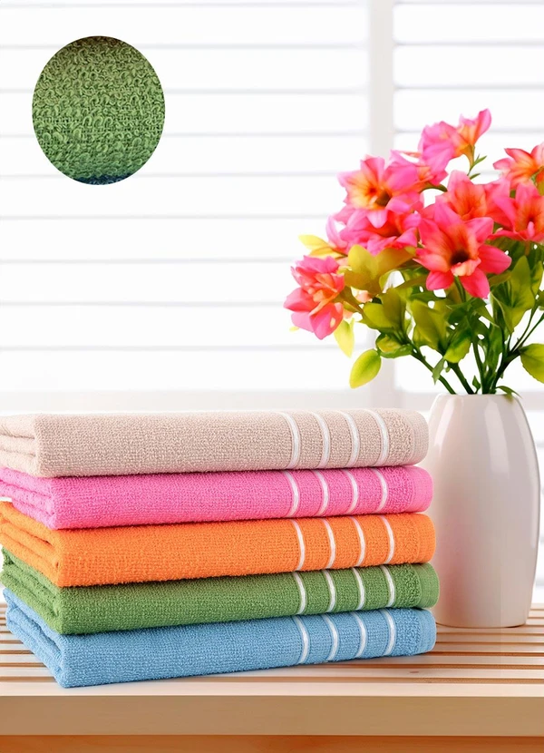 Lar e Lazer - Toalha de Banho Verde Musgo 1 Peça