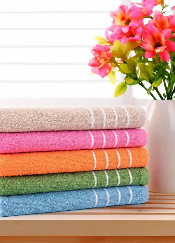 Lar e Lazer - Toalha de Banho Verde Musgo 1 Peça 2