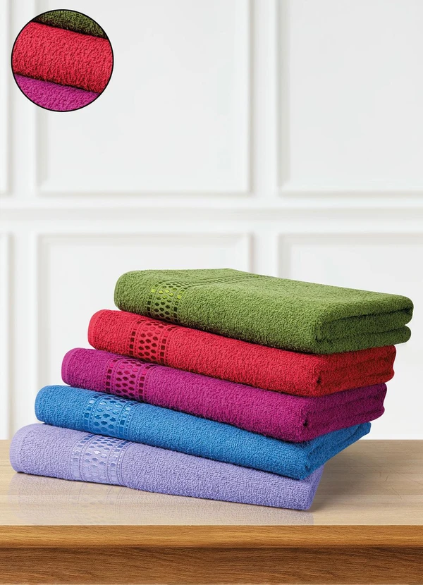 Lar e Lazer - Toalha de Banho Vermelha 1 Peça