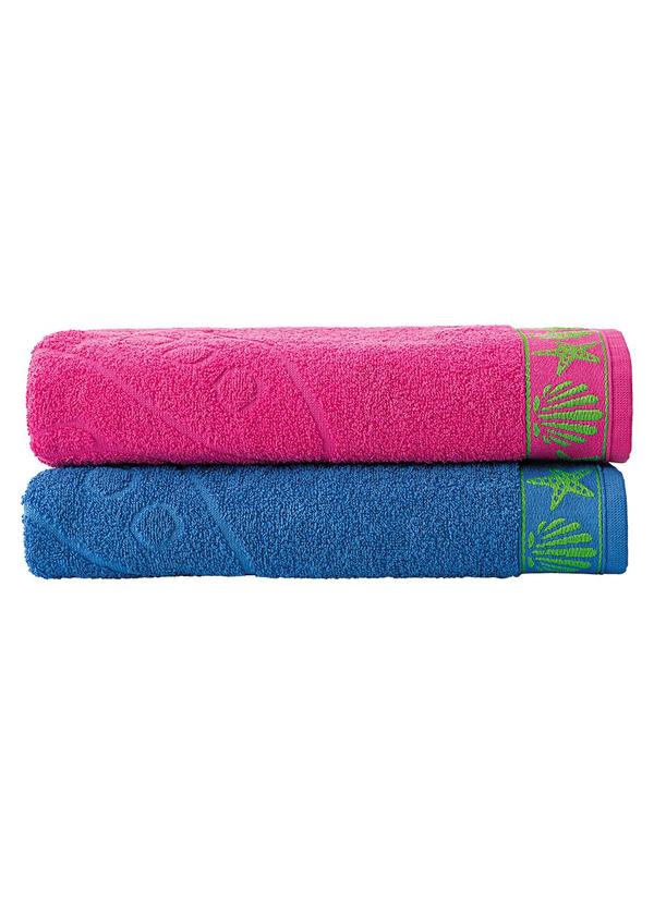 Lar e Lazer - Toalha de Praia Azul 1 Peça 4