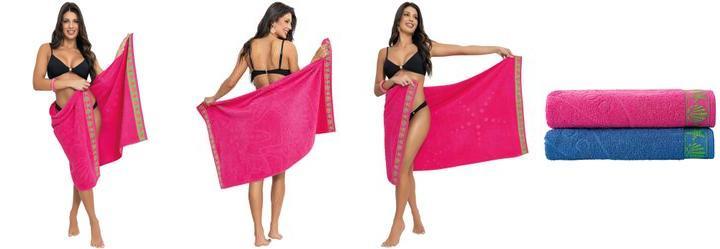 Toalha de Praia Pink 1 Pe�a