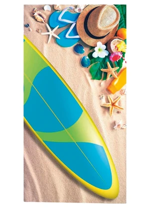 Lar e Lazer - Toalha de Praia Prancha - LAR E LAZER