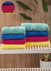 Toalha de Rosto Rosa 1 Pe�a