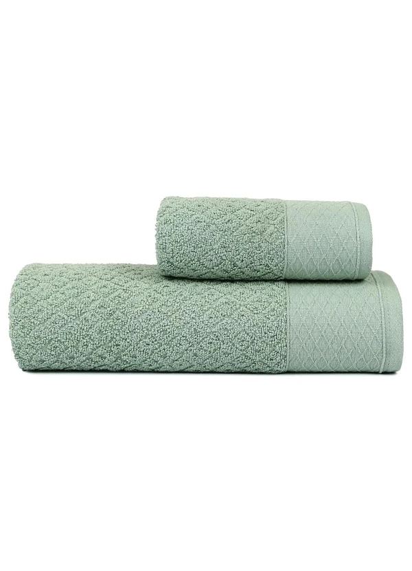 Rovi Home - Toalha de Rosto Capri a Verde