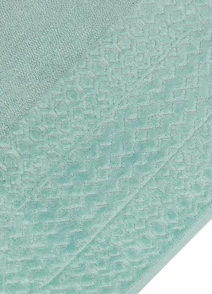 Rovi Home - Toalha de Rosto Loft Fio Penteado a Verde - ROVI HOME