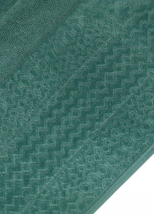 Rovi Home - Toalha de Rosto Loft Fio Penteado a Verde - ROVI HOME
