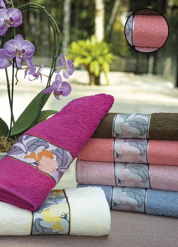 Toalha de Rosto Melissa Coral 1 Pea