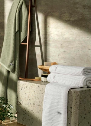 Rovi Home - Toalha de Rosto Petra Cinza - ROVI HOME