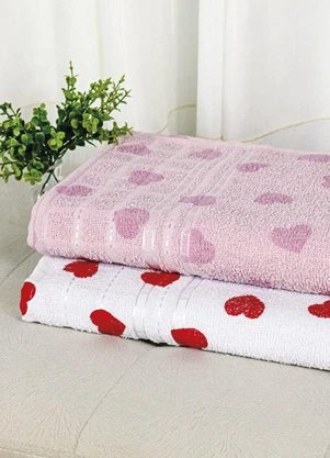 Lar e Lazer - Toalha de Rosto Soft Color Rosa - LAR E LAZER