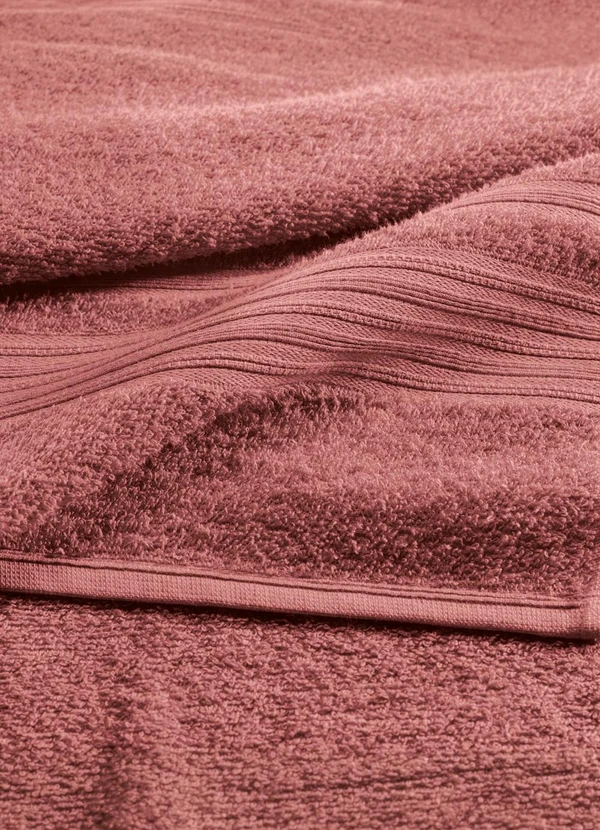 Rovi Home - Toalha de Rosto Tóquio G3 Toque Suave Rosa