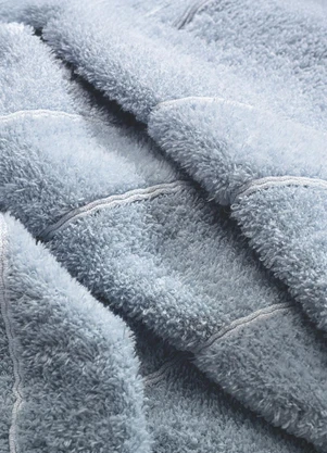 Rovi Home - Toalha de Rosto Velvet Azul - ROVI HOME